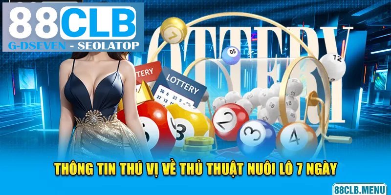 Một số thông tin thú vị về thủ thuật nuôi lô 7 ngày Một số thông tin thú vị về thủ thuật nuôi lô 7 ngày