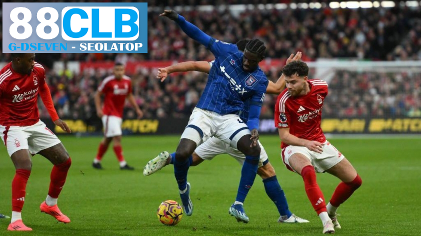 Ipswich thua Nottingham 2 lần ở mùa này (Nguồn: BBC) Ipswich thua Nottingham 2 lần ở mùa này (Nguồn: BBC)
